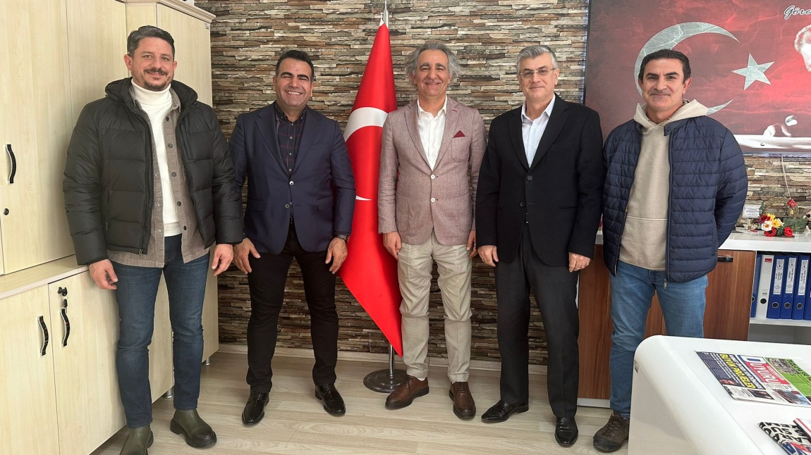 Tuzla Belediyesi Başkan Yardımcısı Mehmet Çelikler Ve Meclis Üyesi Bahrem Kuruağaç Kurumumuza Nezaket Ziyaretinde Bulundular. Teşekkür Ederiz.